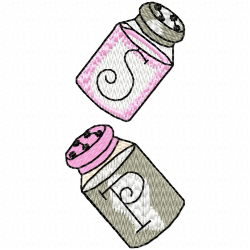 Kitchen And Tools Equipment Embroidery Design 11